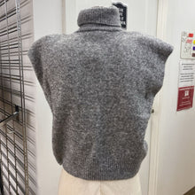 Load image into Gallery viewer, Mango wool/blend sleeveless sweater M

