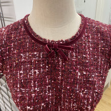 Load image into Gallery viewer, Gal Meets Glam metallic tweed dress 4
