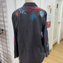 Load image into Gallery viewer, Johnny Was plaid shirt L
