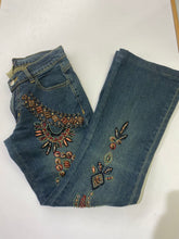 Load image into Gallery viewer, Fitelle Vintage 90&#39;s beaded jeans 36/6
