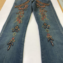 Load image into Gallery viewer, Fitelle Vintage 90&#39;s beaded jeans 36/6
