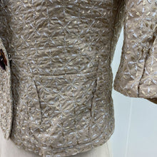 Load image into Gallery viewer, Miu Miu 90's vintage metallic jacket M
