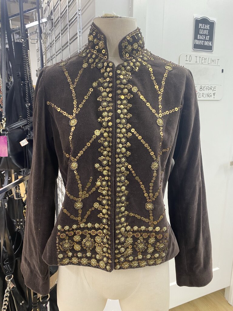 Miu Miu 90's vintage metallic jacket M