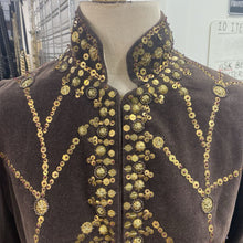 Load image into Gallery viewer, Miu Miu 90's vintage metallic jacket M
