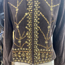 Load image into Gallery viewer, Miu Miu 90&#39;s vintage metallic jacket M
