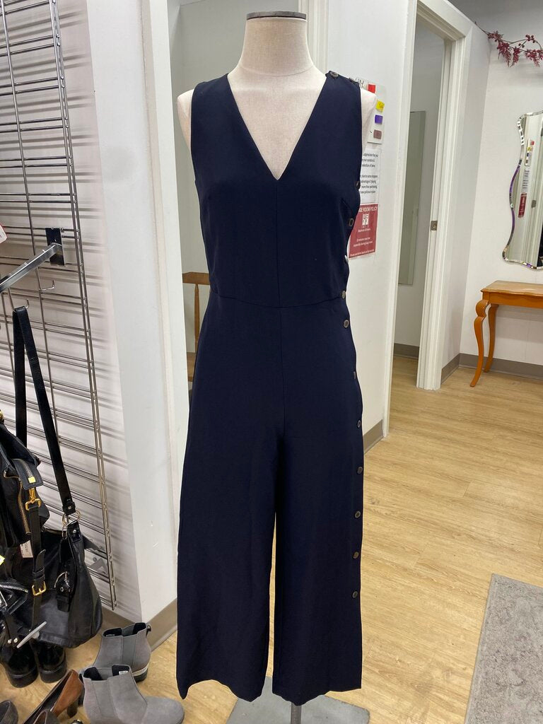 Massimo Dutti button detail jumpsuit 4