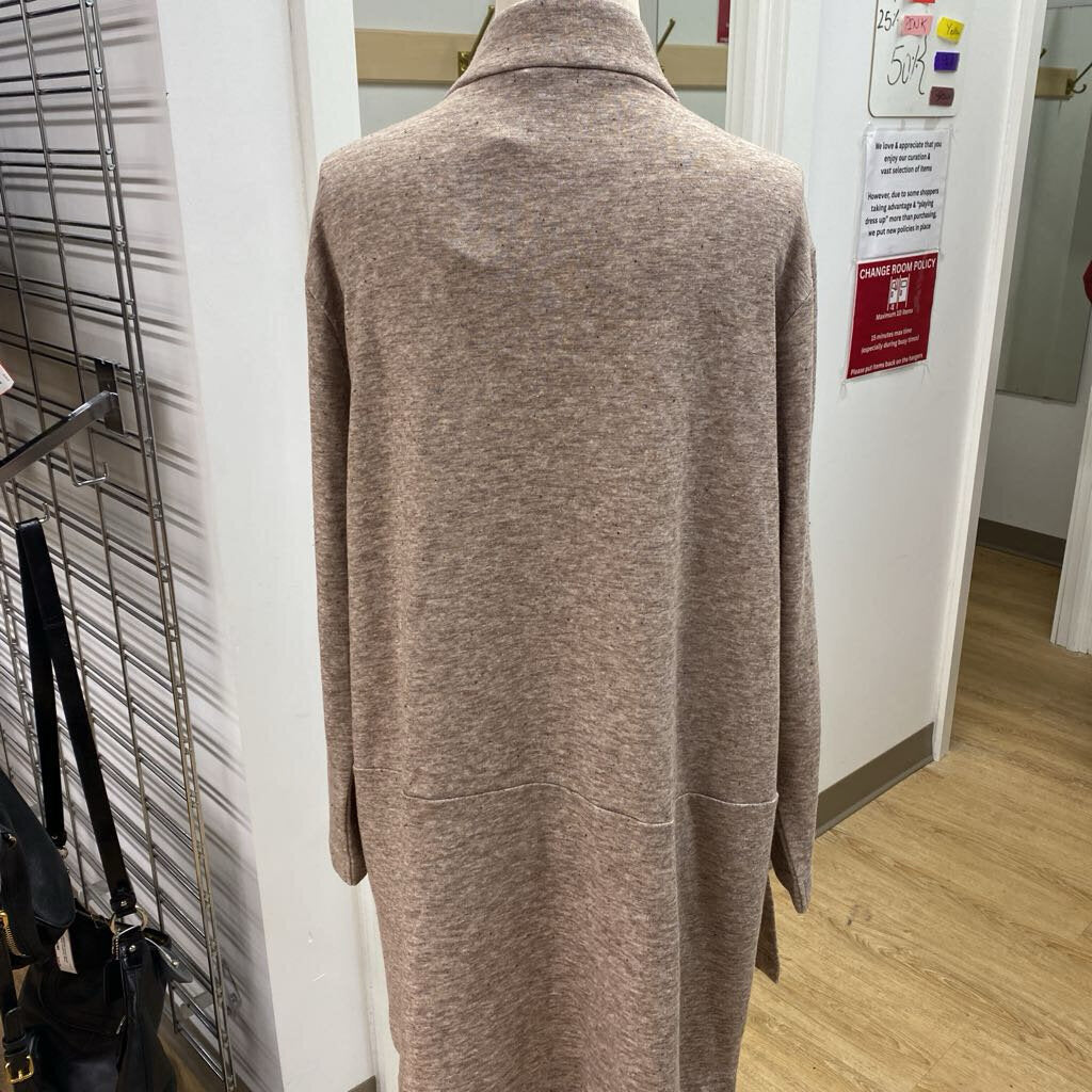 Hatley long open cardi L