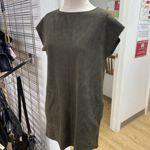 Load image into Gallery viewer, Wilfred faux suede shift dress XS
