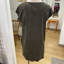 Load image into Gallery viewer, Wilfred faux suede shift dress XS
