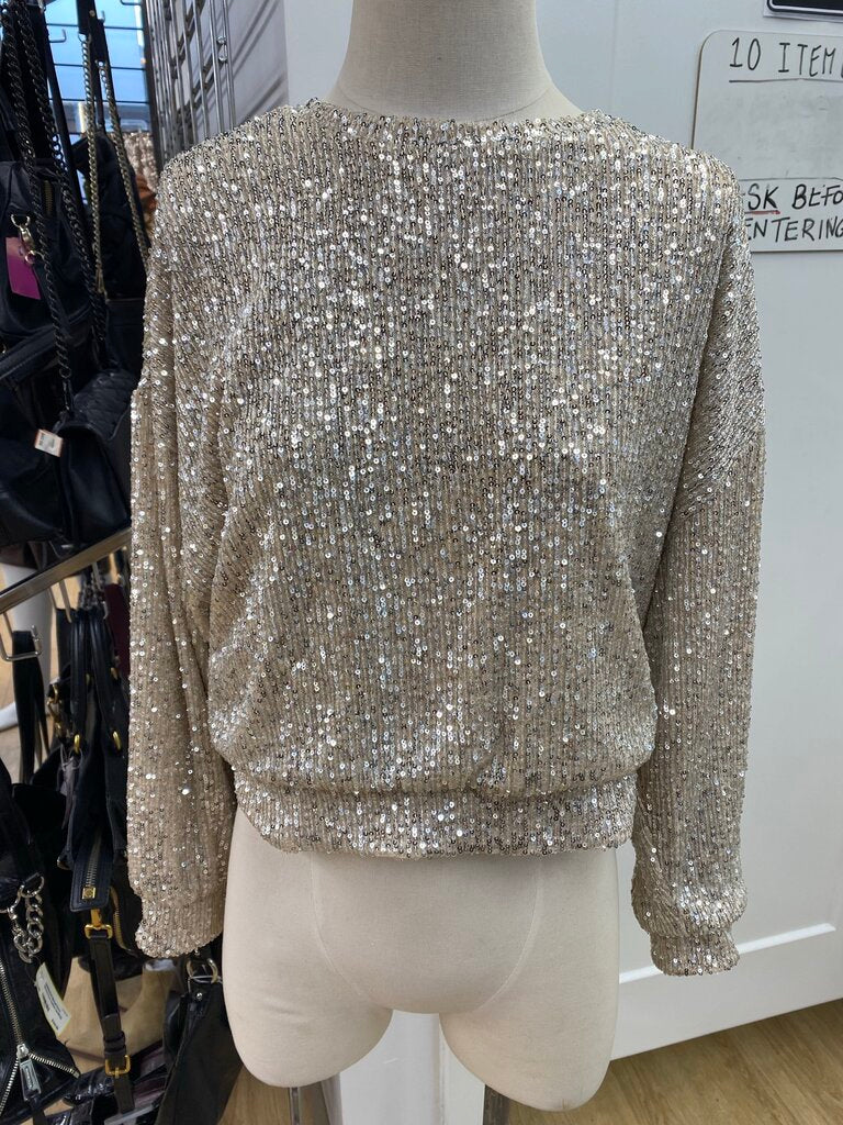 Dynamite sequin top NWT M