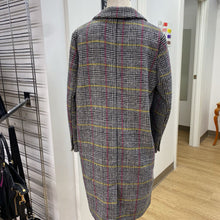 Load image into Gallery viewer, Top Shop plaid midi coat 6
