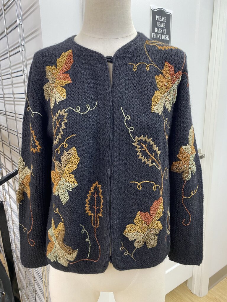 Millma's alpaca embroidered cardi S