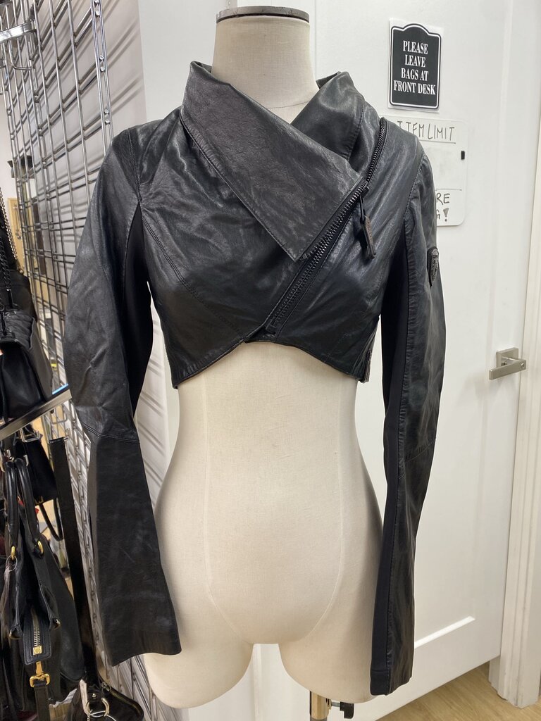 Rudsak Melanie Leather Jacket S NWT