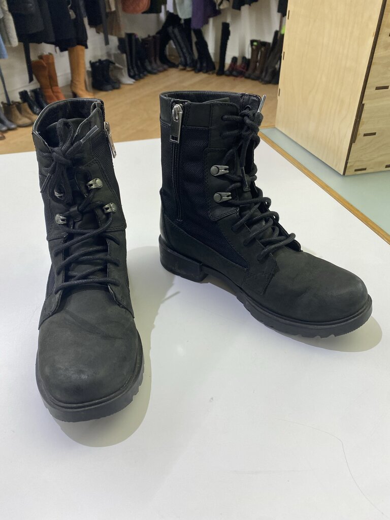 Sorel Emelie II leather/nylon boots 6.5