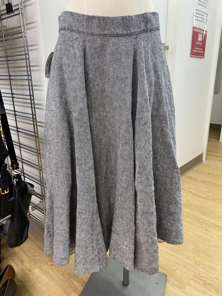 Son de Flor full circle linen skirt L