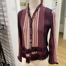 Load image into Gallery viewer, Nic &amp; Zoe cotton/blend open cardi M
