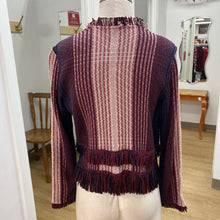 Load image into Gallery viewer, Nic &amp; Zoe cotton/blend open cardi M
