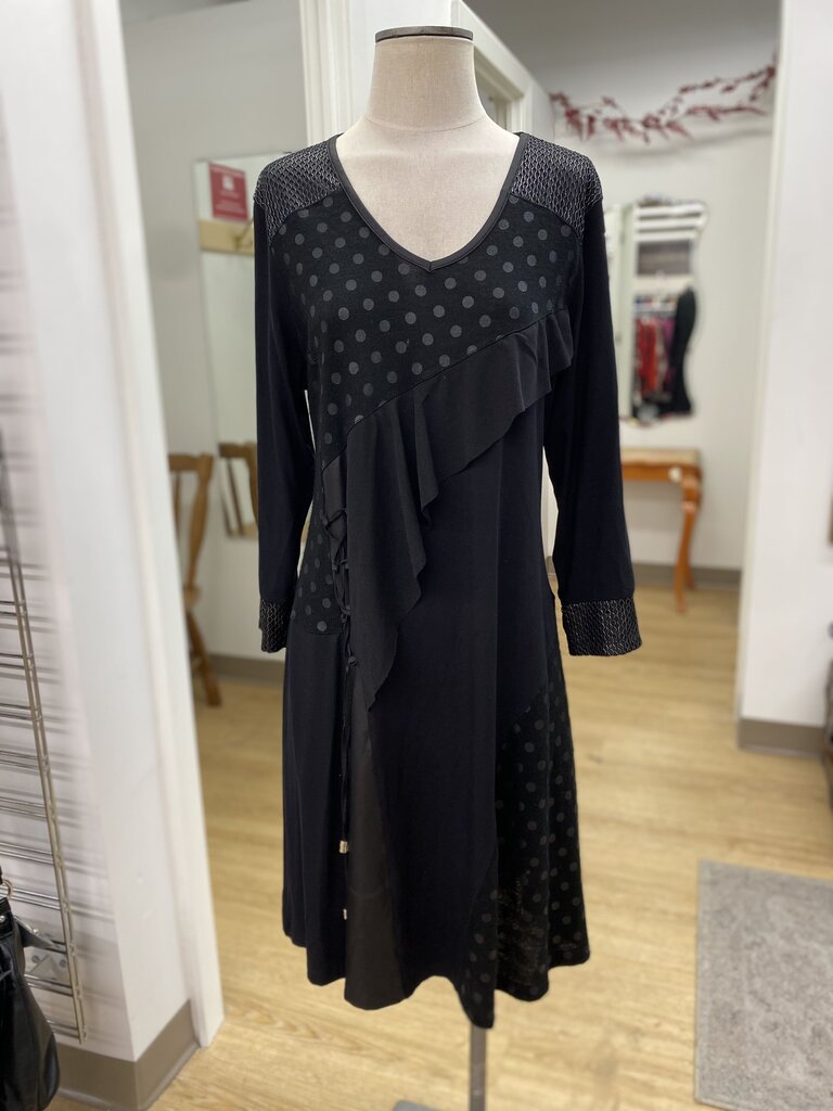 Dolcezza mixed media dress XL