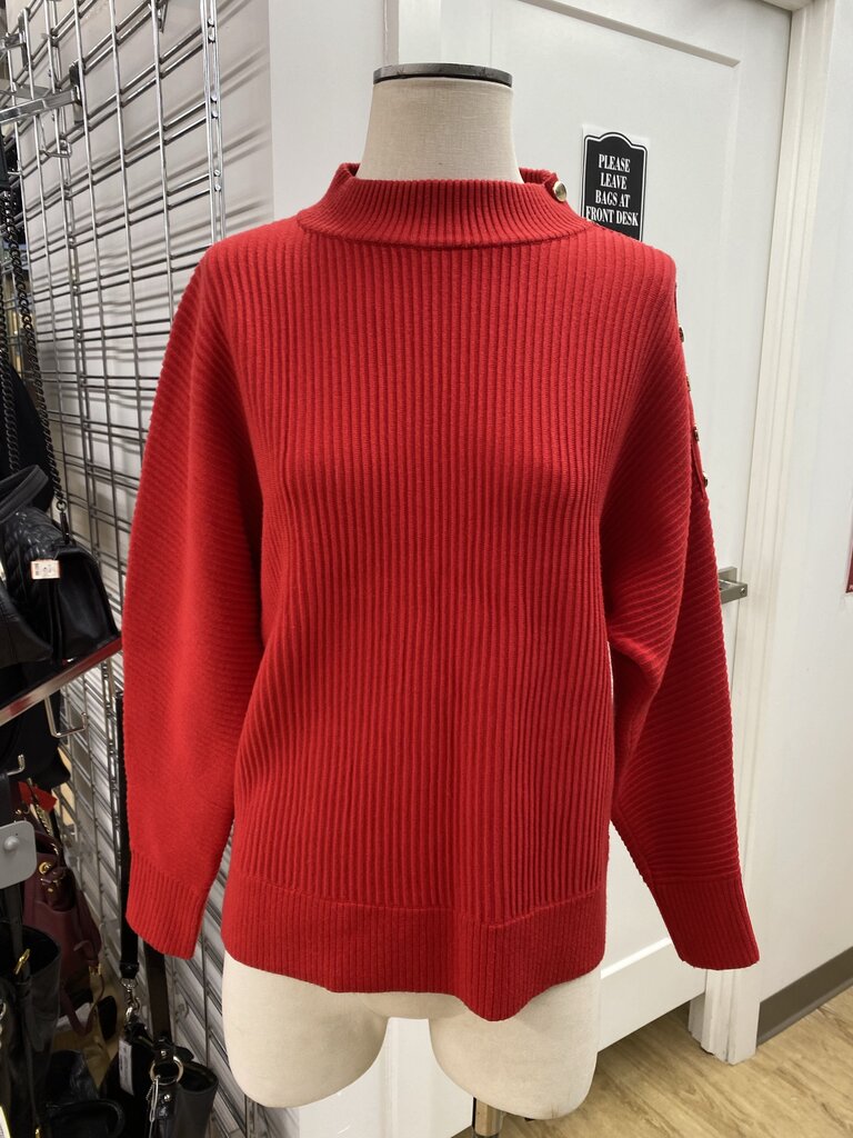T Tahari ribbed sweater S