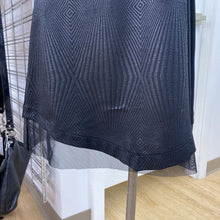 Load image into Gallery viewer, Luc Fontaine mesh trim dress M
