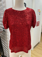 Load image into Gallery viewer, DKNY sequin top M
