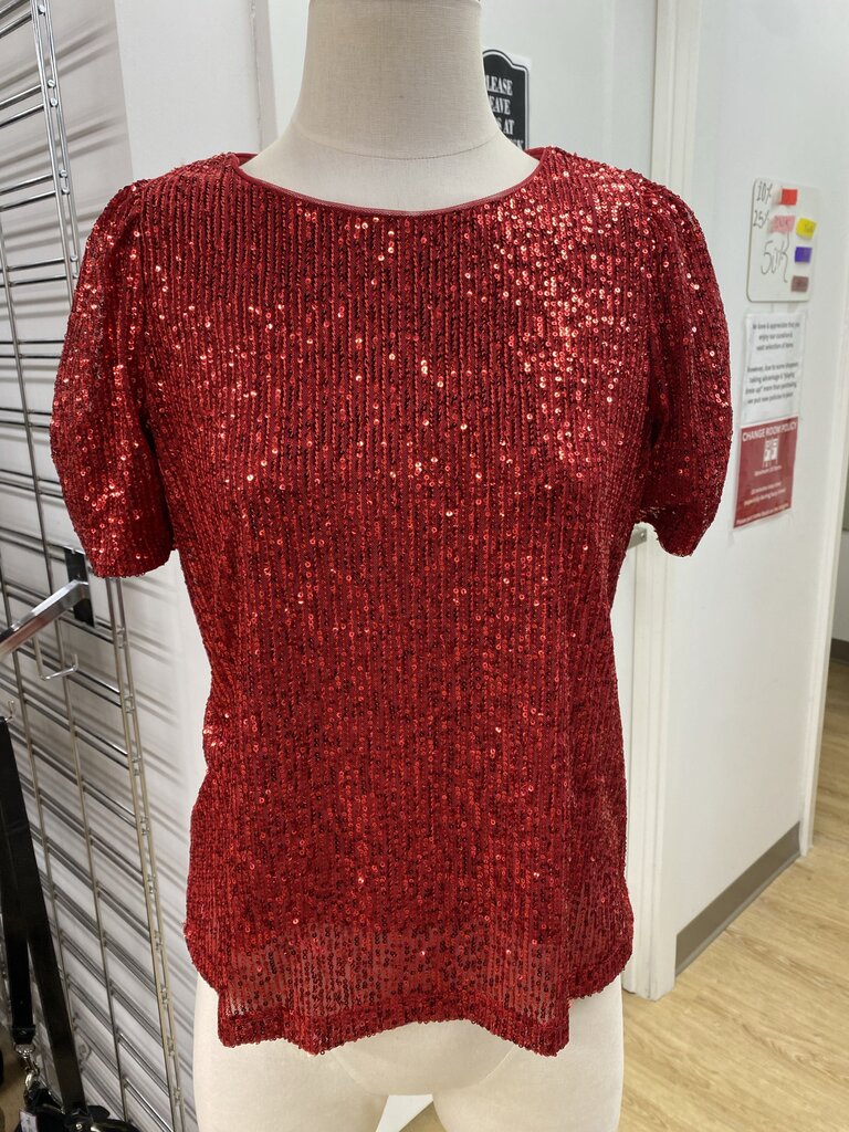 DKNY sequin top M