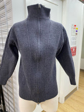 Load image into Gallery viewer, Wilfred merino wool zip up cardi S
