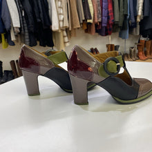 Load image into Gallery viewer, John Fluevog Ilona Contrast T-strap shoes 7.5
