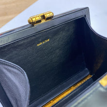 Load image into Gallery viewer, Chanel patent v-stitch box shoulder bag
