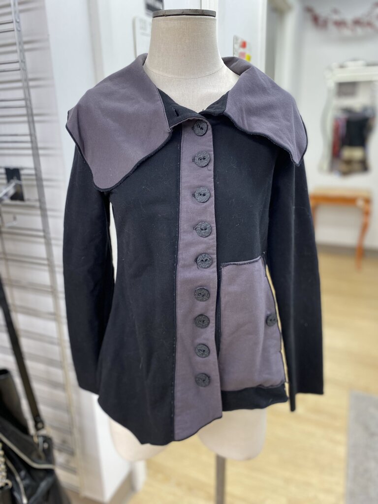 Neon Buddha button cardi XS