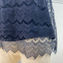 Load image into Gallery viewer, Banana Republic lace overlay top M
