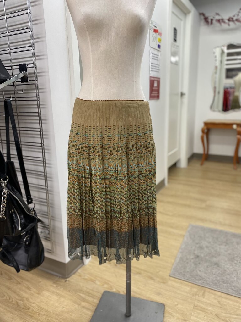 Elie Tahari lined silk skirt 4