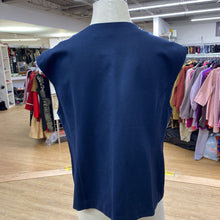 Load image into Gallery viewer, Michael Kors gold button vest top XL NWT
