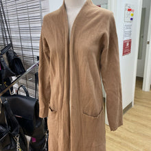 Load image into Gallery viewer, Babaton wool/blend long open cardi M
