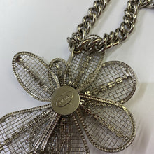 Load image into Gallery viewer, Nanni vintage metal mesh flower chain belt O/S
