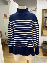 Load image into Gallery viewer, J Crew striped cotton sweater NWT S
