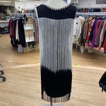 Load image into Gallery viewer, Frank Lyman fringe dress L
