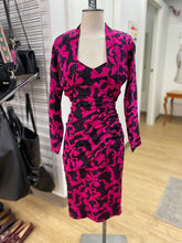 Load image into Gallery viewer, Nicole Miller vintage (Circa 1988) Silk Dress with Bolero jacket 6
