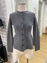 Load image into Gallery viewer, White + Warren wool cashmere peplum sweater XS (NWT
