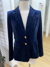 Load image into Gallery viewer, Calvin Klein velvet blazer 2
