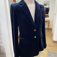 Load image into Gallery viewer, Calvin Klein velvet blazer 2
