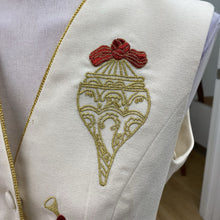Load image into Gallery viewer, Jenna vintage wool Christmas vest S
