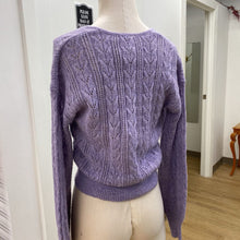 Load image into Gallery viewer, RW&amp;CO faux wrap sweater XS
