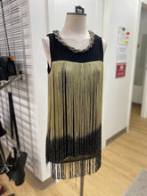 Load image into Gallery viewer, Frank Lyman fringe dress L
