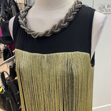 Load image into Gallery viewer, Frank Lyman fringe dress L
