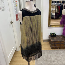Load image into Gallery viewer, Frank Lyman fringe dress L
