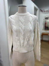 Load image into Gallery viewer, Banana Republic thick cable knit sweater S NWT

