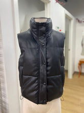 Load image into Gallery viewer, Zara pleather vest XS
