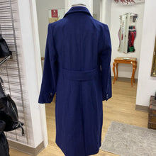 Load image into Gallery viewer, Talbots velvet trim wool/blend coat 6
