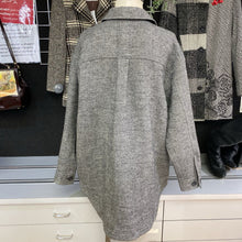 Load image into Gallery viewer, Hudson North wool/blend shacket M
